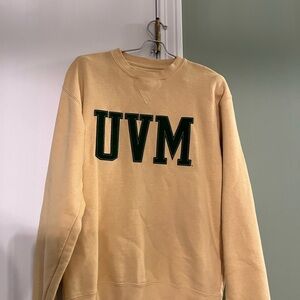 UVM yellow Crewneck S